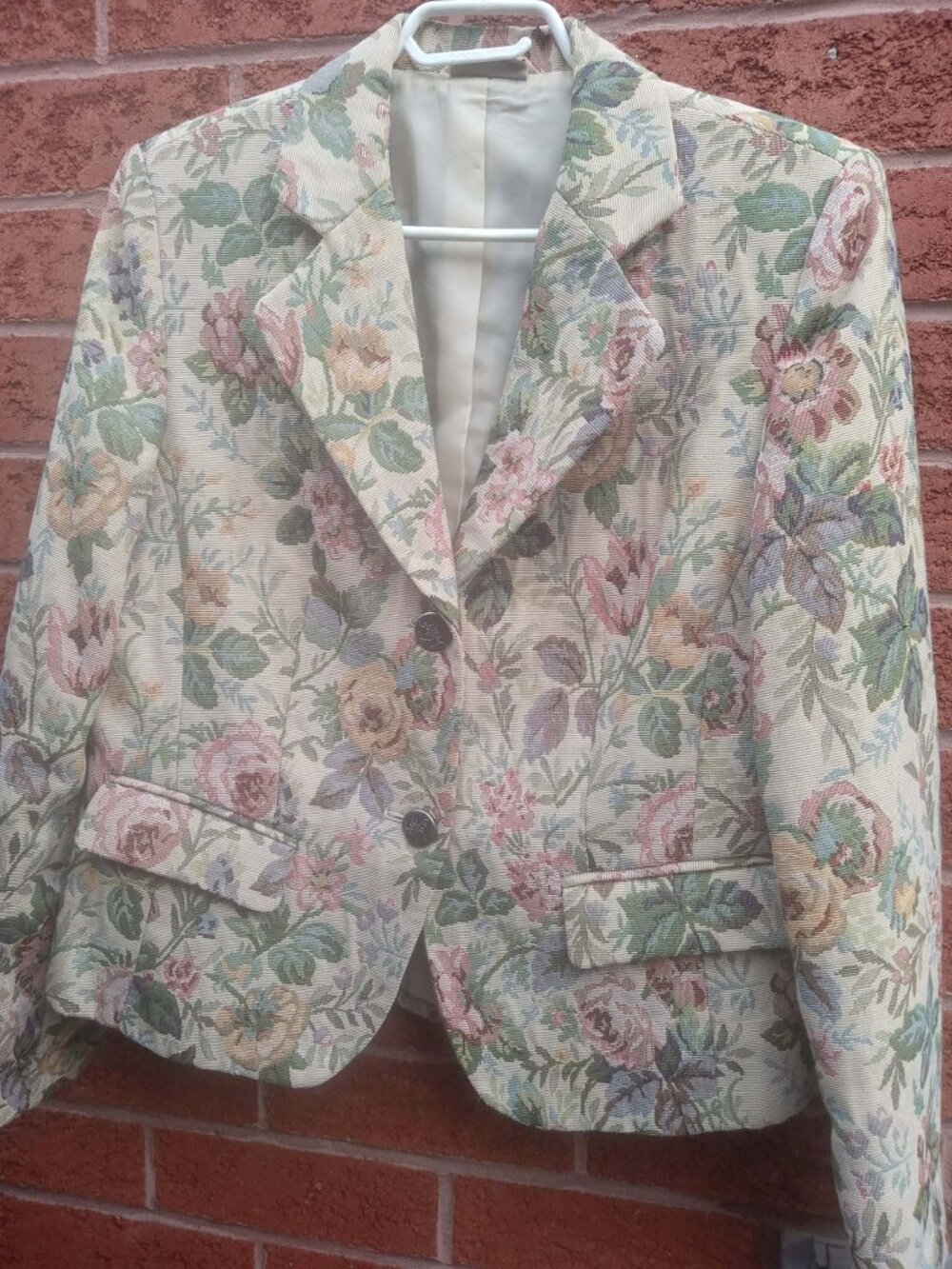 Landhaus C & A Naturally blazer tapestry floral sz. 10 or 14 uk